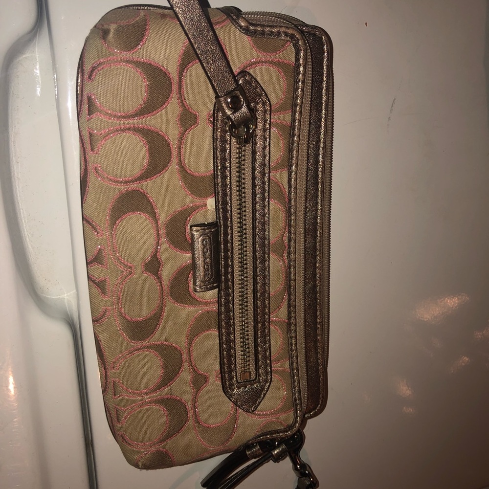 Coach wristlet